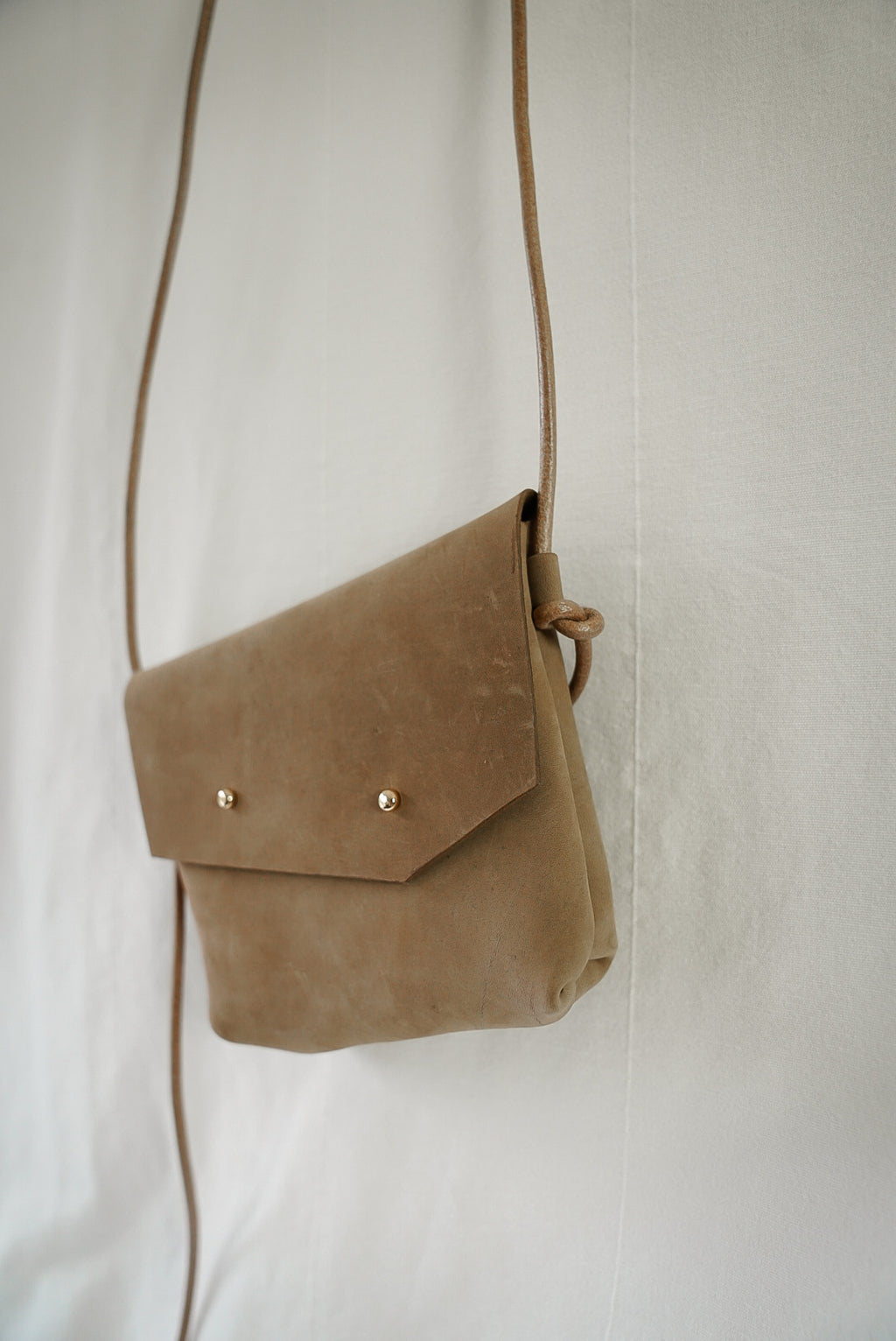 Filly Crossbody ~ Tan Nubuck